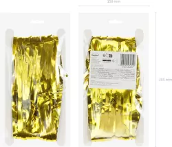 Kurtyna party złota 100x200cm