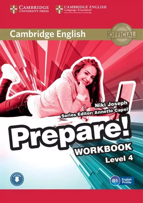 Prepare! Level 4 Workbook with Audio. Język angielski - tantis.pl