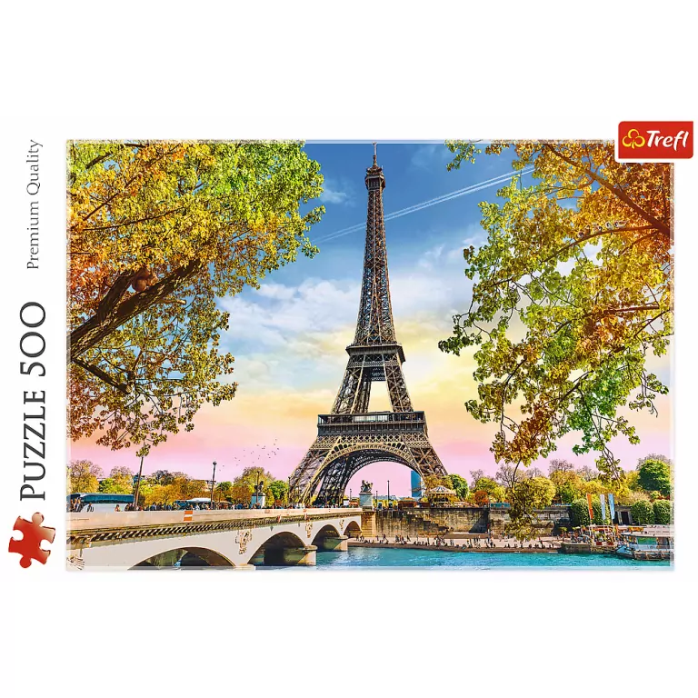 Puzzle 500. Romantyczny Paryż - tantis.pl