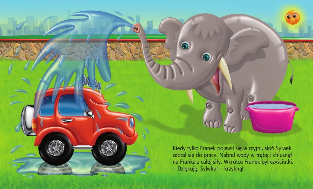 W zoo. Samochodzik Franek - tantis.pl