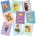 Zeszyt Teddies. A5/60K kratka. 9 sztuk - tantis.pl