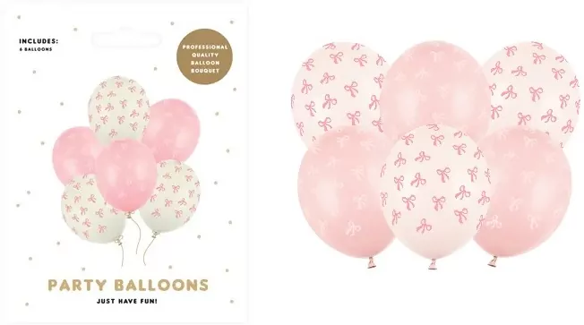 Balony Kokardki mix 30cm - tantis.pl
