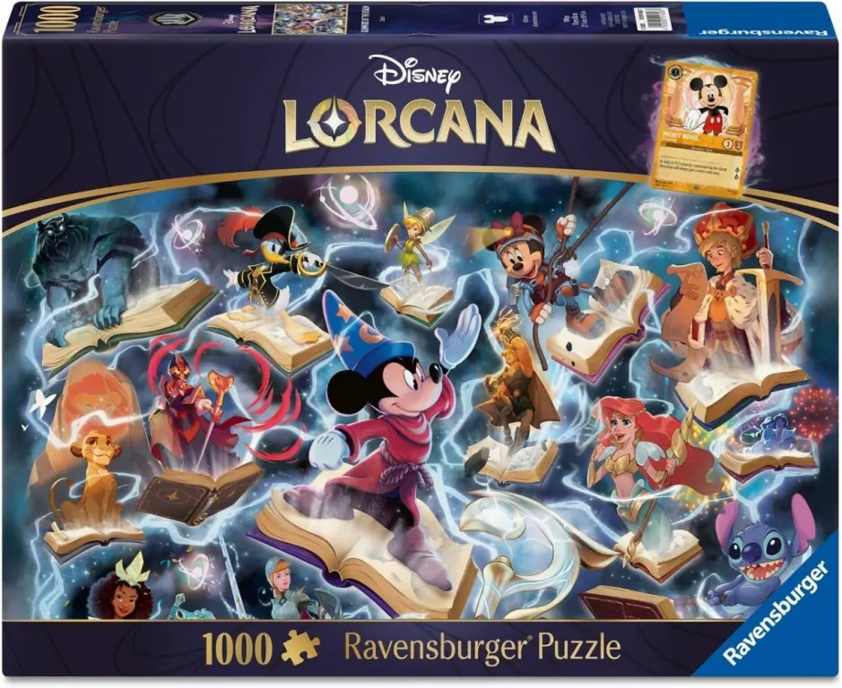 Puzzle 2D: Lorcana Steel 1000el - tantis.pl