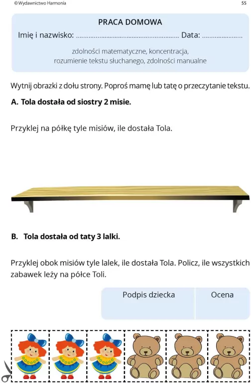 Prace domowe dla uczniów ze specjalnymi potrzebami edukacyjnymi. Poziom 3 - tantis.pl
