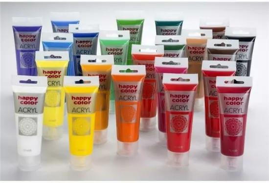 Farba akrylowa. Biel tytanowa 75ml