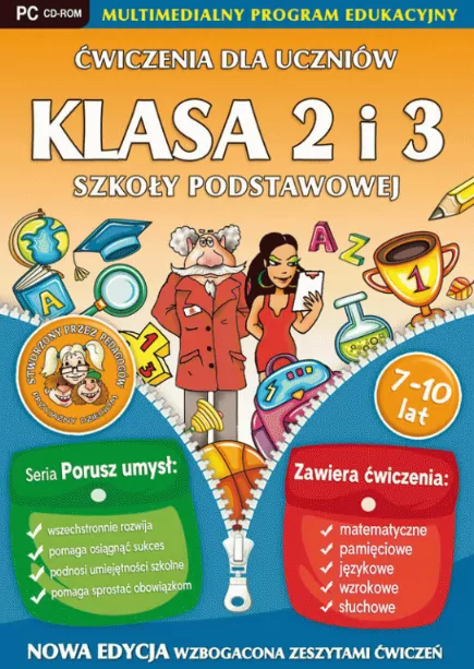 Ćwiczenia dla uczniów Klasa 2 i 3 szkoły podstawowej - tantis.pl
