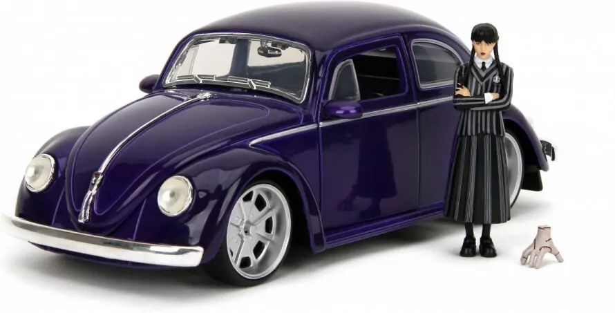 Jada Wednesday Volkswagen Beetle 1:24 - tantis.pl