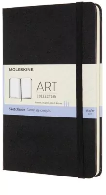 Szkicownik 11,5 x 18 czarny