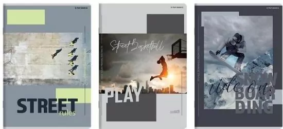 Zeszyt B5/80K kratka Poster  TOP2000