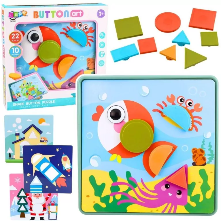 Puzzle kreatywne geometryczne 35el. - tantis.pl