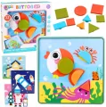 Puzzle kreatywne geometryczne 35el. - tantis.pl