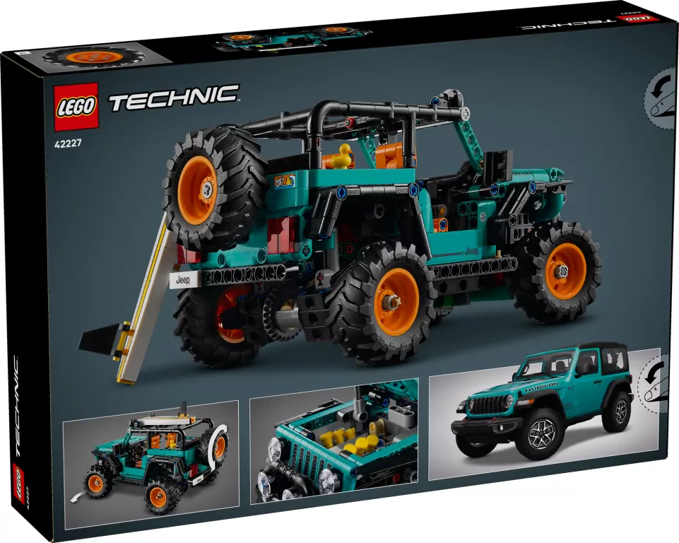 LEGO® SUV Jeep® Wrangler Rubicon 42227 - tantis.pl