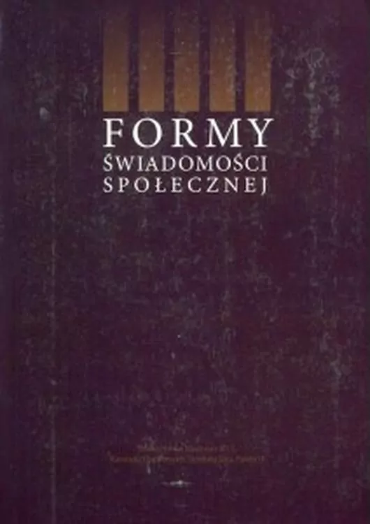 Formy świadomości społecznej - tantis.pl