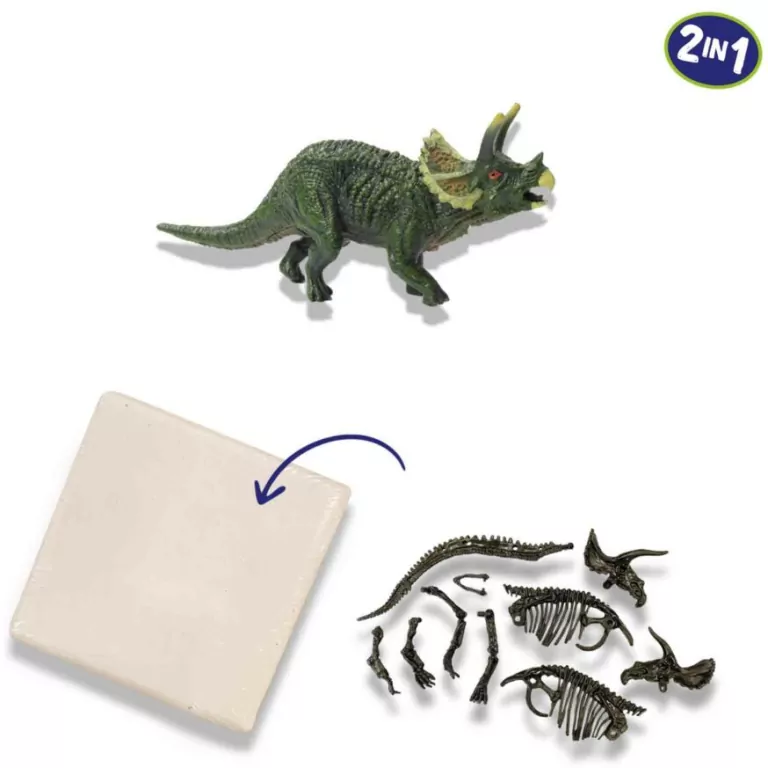 Explore Skamielina 2w1 Triceratops - tantis.pl