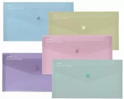 Teczka kopertowa DL pastel mix