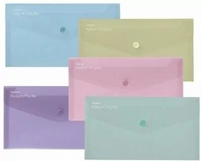 Teczka kopertowa DL pastel mix