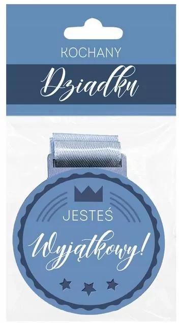 Medal prezentowy Wyjątkowy Dziadek - tantis.pl