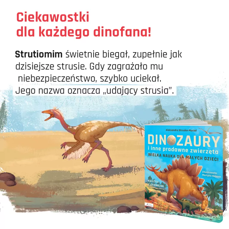 Dinozaury i inne pradawne zwierzęta. Wielka nauka dla małych dzieci - tantis.pl
