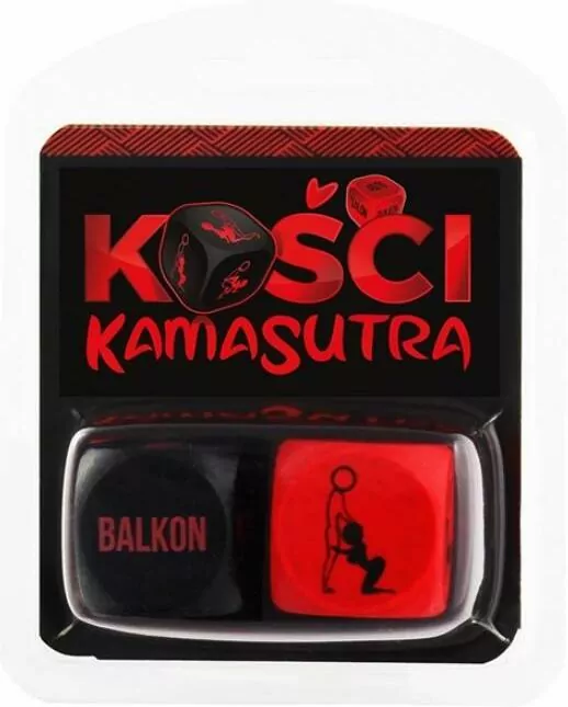 Kości Kamasutra (czerwono-czarne) - tantis.pl