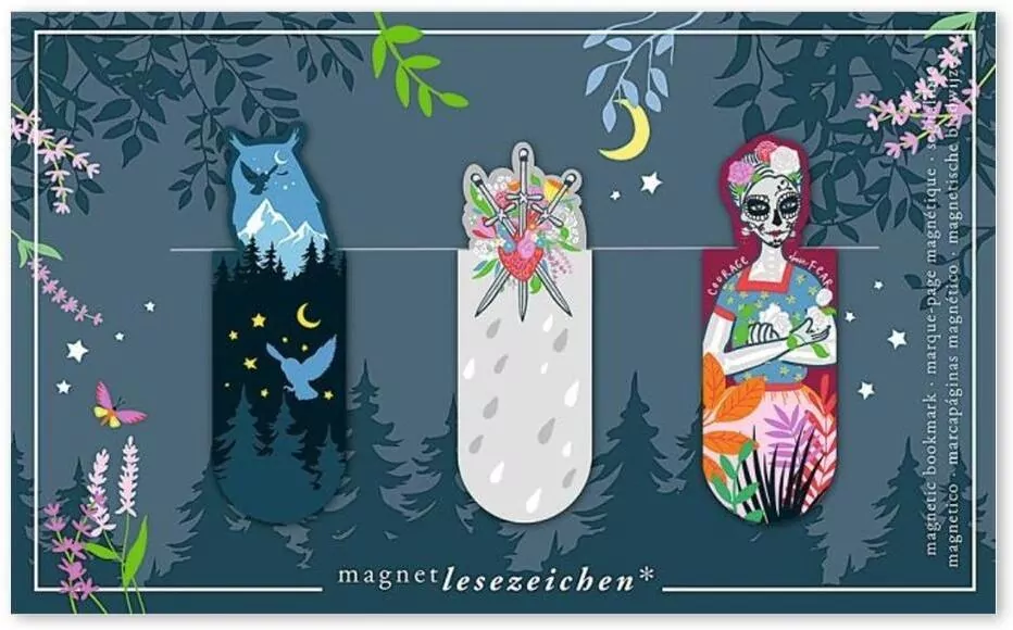 Zakładki magnetyczne Magiczna noc - tantis.pl