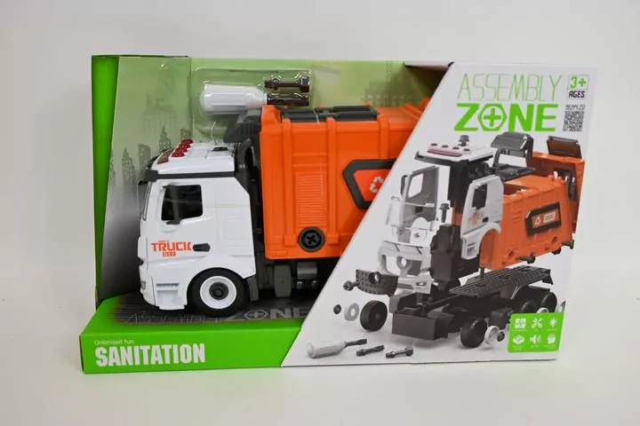 Auto śmieciarka n/bat.d/skręc.św/dźw 013127 97254 - tantis.pl