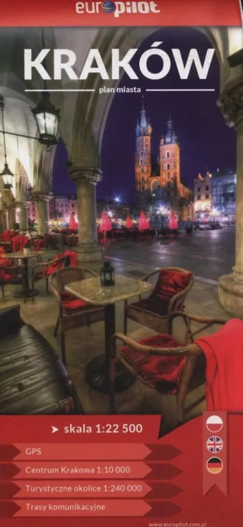 Plan miasta. Kraków 1:22 500 - tantis.pl