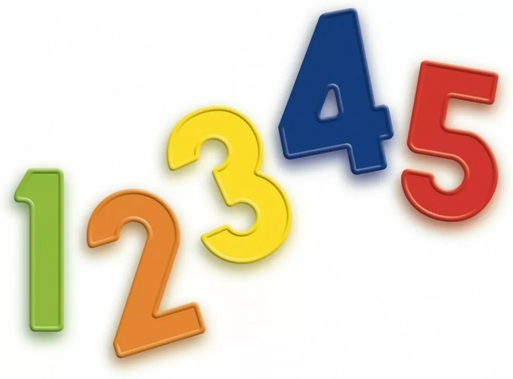 Cyfry magnetyczne 48 elementów - tantis.pl