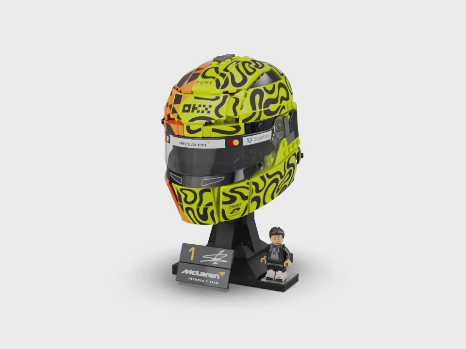 LEGO® Kask Lando Norris McLaren Mastercard F1® Team 43023 - tantis.pl