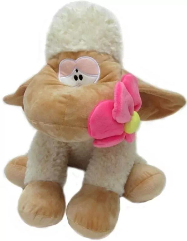 Owieczka z kwiatkiem 45cm - tantis.pl