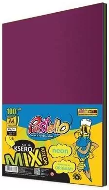 Papier ksero A4 80g 5 kolorów 100 arkuszy trend - tantis.pl