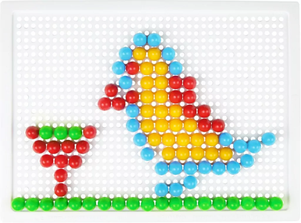 Mozaika kolorowa 100 elementów - tantis.pl