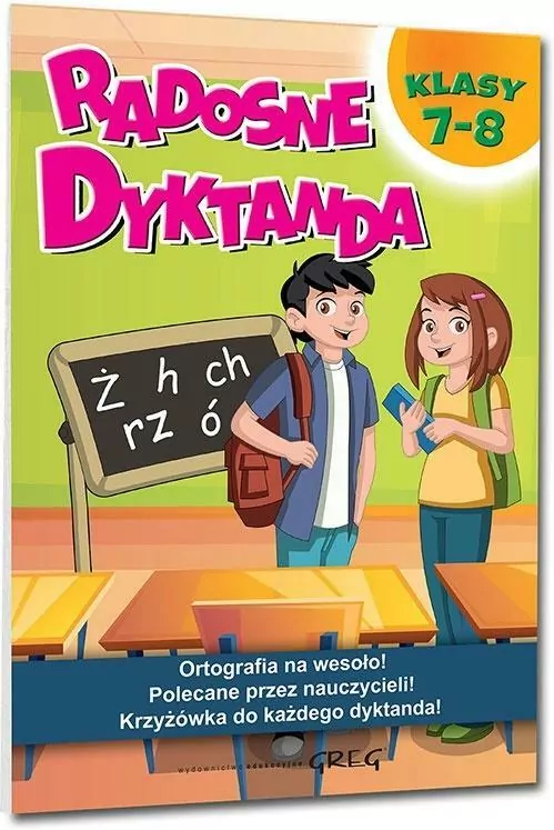Radosne dyktanda. Klasy 7-8 - tantis.pl