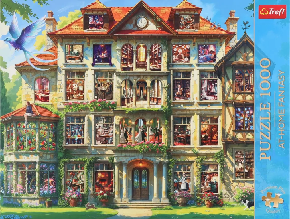 Puzzle 1000 Rezydencja pełna sekretów TREFL - tantis.pl