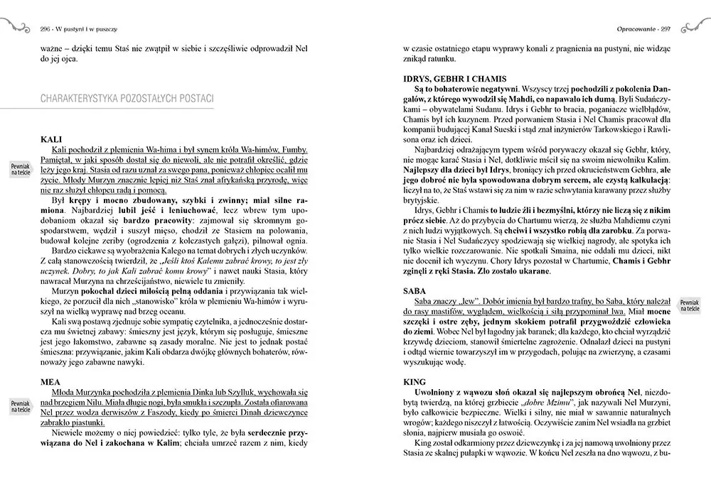 W pustyni i w puszczy. Z opracowaniem - tantis.pl