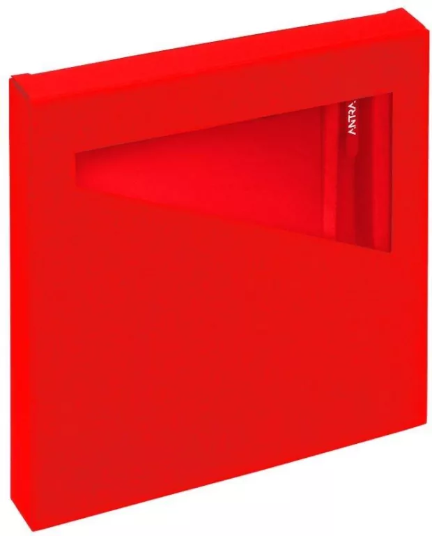 Notes A6 z długopisem czerwony w pudełku - tantis.pl