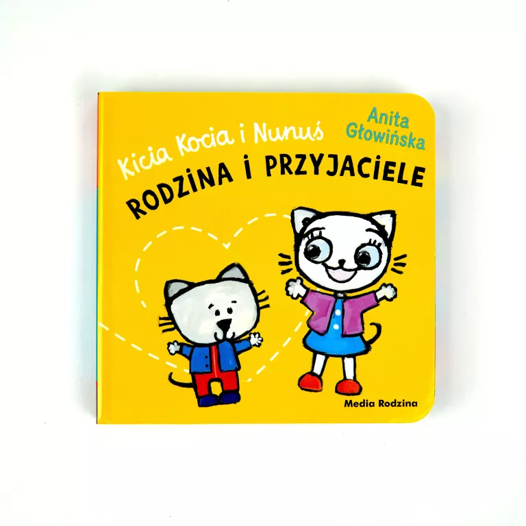 Kicia Kocia i Nunuś. Rodzina i przyjaciele. Książka harmonijka - tantis.pl