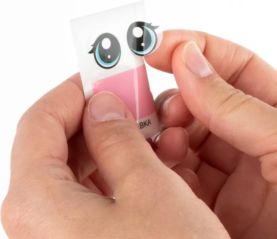 Klocki snapets jednorożec biały KIDEA - tantis.pl