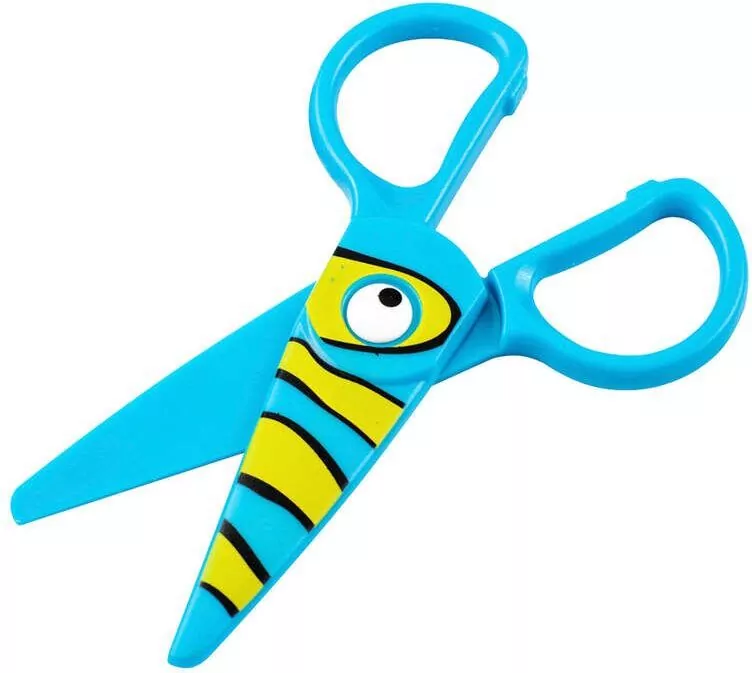 Nożyczki plastikowe dla dzieci. Zwierzątka - tantis.pl
