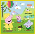 Trefl. Puzzle 3w1. Świnka Peppa. Wesoły dzień - tantis.pl