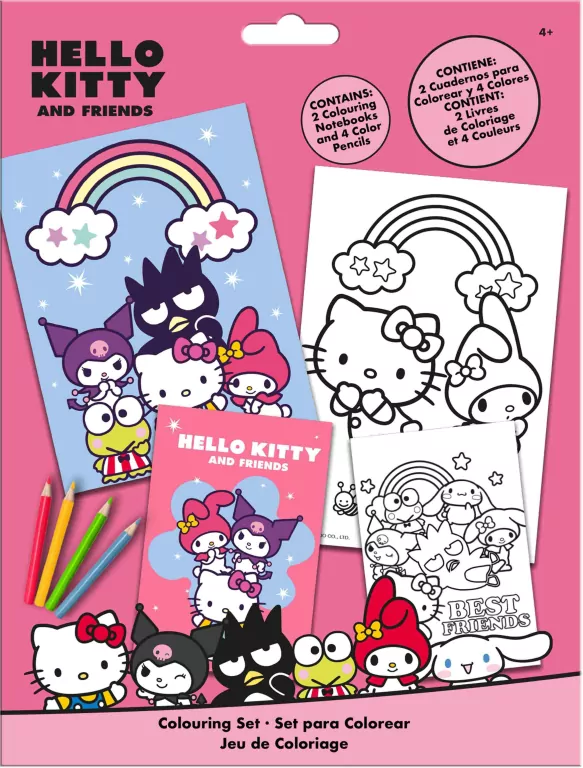 Zestaw do kolorowania Hello Kitty HK50189 - tantis.pl