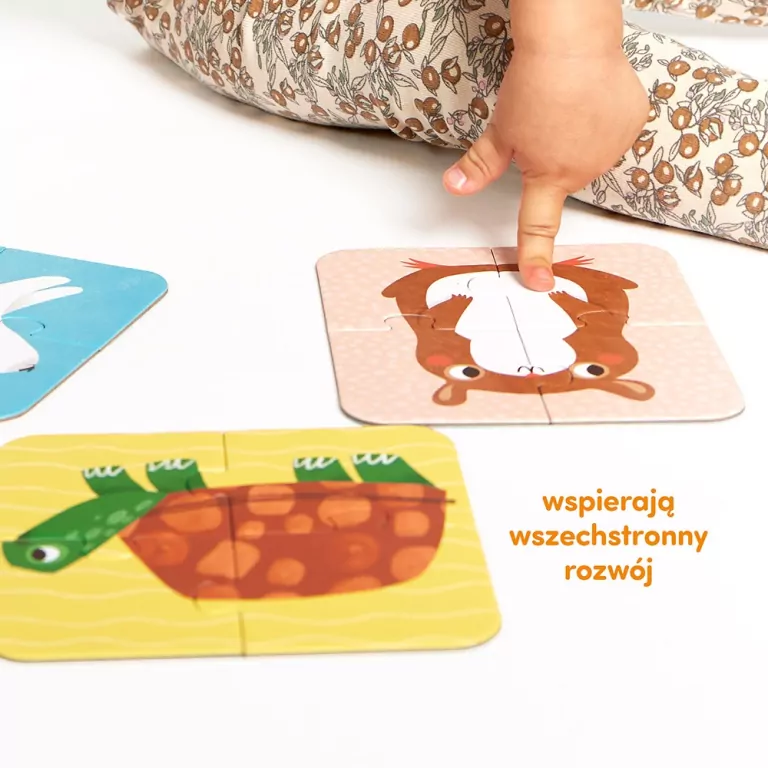 CzuCzu Nasi Przyjaciele Puzzle na cztery 2+ - tantis.pl