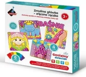 Genialny dzieciak. Piankowa wyklejanka Baśnie