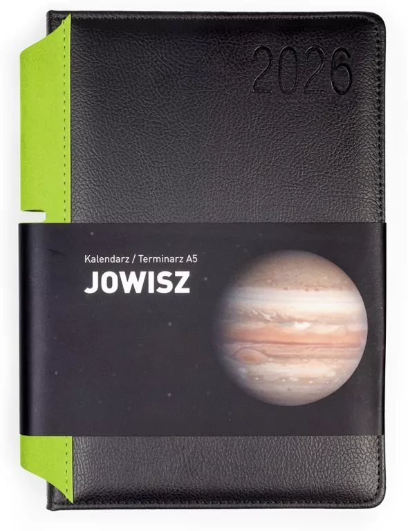 KALENDARZ KSIAZ A5 OPR TW DZIENNY JOWISZ CZA/ZIE - tantis.pl