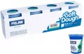 Ciastolina Basic 116g. Turkusowa 4 słoiczki - tantis.pl