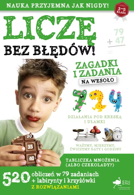 Liczę bez błędów. Zagadki i zadania na wesoło - tantis.pl