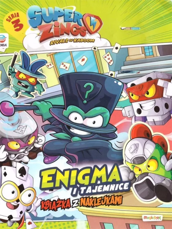 Super Zings. Enigma i tajemnice + figurka - tantis.pl