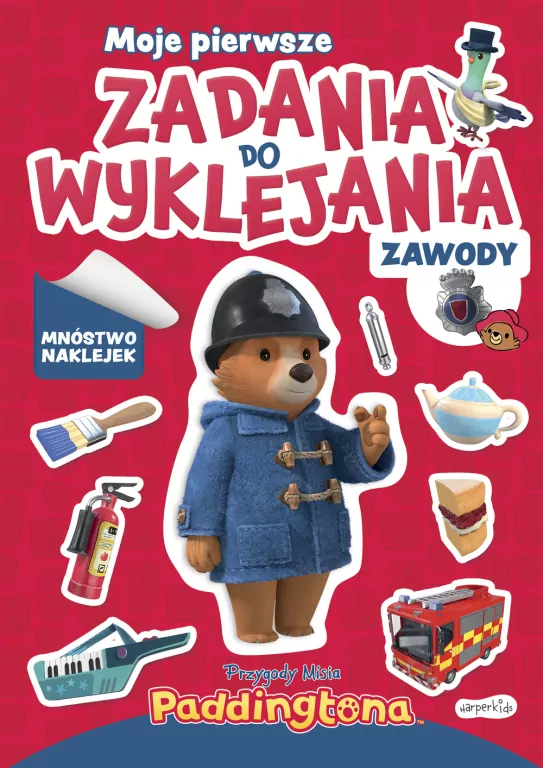 Zawody. Przygody Misia Paddingtona. Moje pierwsze zadania do wyklejania - tantis.pl