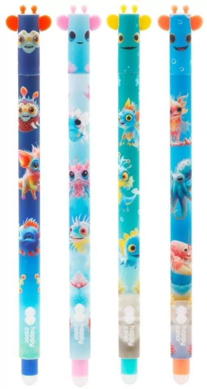 Długopis wymazywalny Aqua Cuties 0.5mm nieb(12szt) - tantis.pl