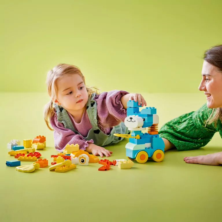 LEGO® Duplo. 3 w 1 Zwierzątka na kółkach 10448 - tantis.pl