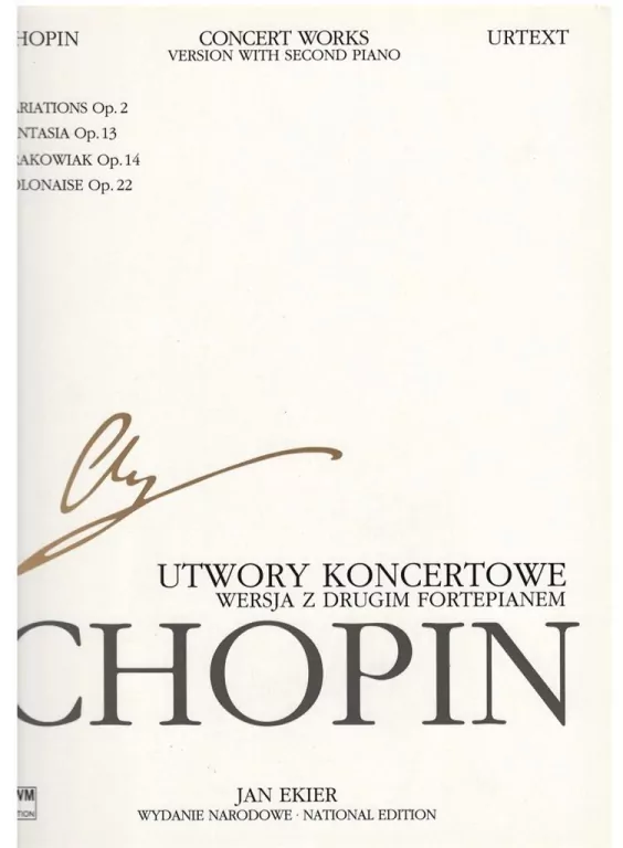 Utwory koncertowe w. z 2 fortepianem - tantis.pl